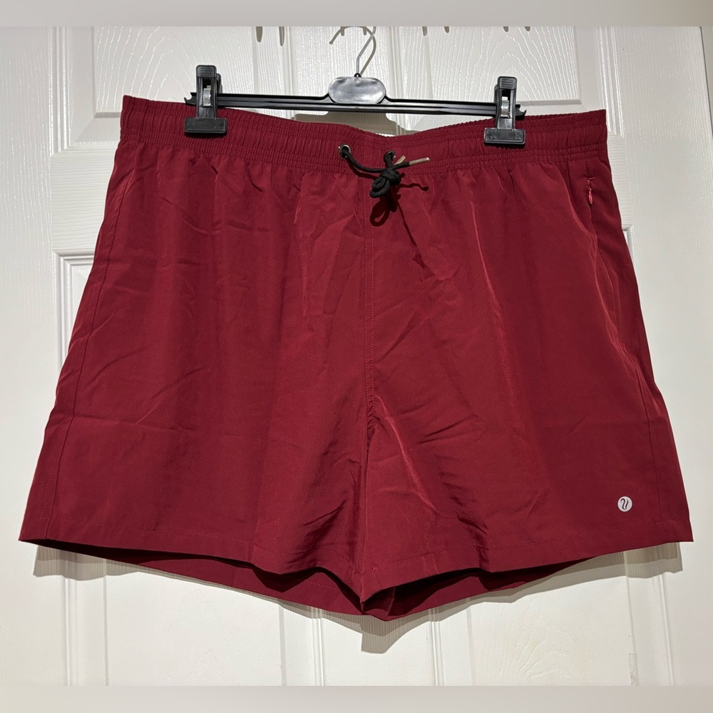 Brisira Men's Maroon Swim trunk / Swimming Shorts/ Quick dry